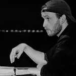 Photo of the deputy stage manager Jordan Rhys Moffatt